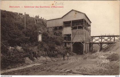 CPA Harcourt-Intérieur des Carrieres d'Harcourt (43439)