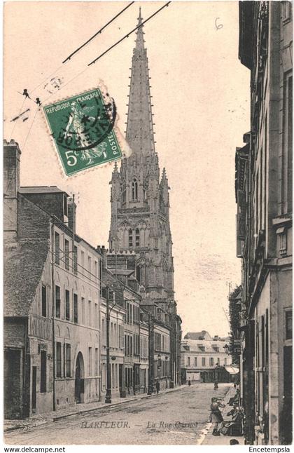 CPA  Carte Postale  France   Harfleur Rue Carnot  VM57567