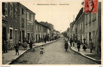 CPA AK HAUTERIVES - Grande Rue (369781)