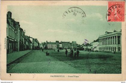 CPA HAZEBROUCK - Grand Place (136094)