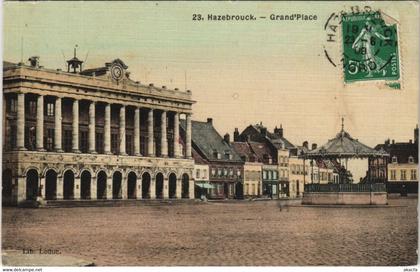 CPA HAZEBROUCK - Grand Place (136115)