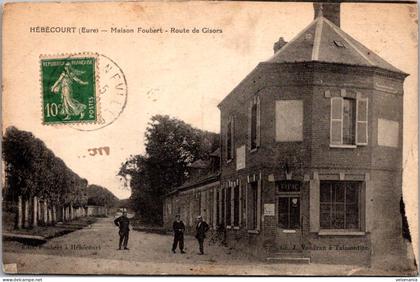 S13933 cpa 27 Hébécourt - Maison Foubert - Route de Gisors