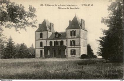 44 - HERBIGNAC - chateau de Kerolivier