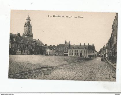 HESDIN (P DE C) 3 LA PLACE