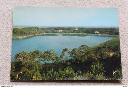 D282, Cpm, Hossegor, le lac et la mer, vus de super Hossegor, Landes 40