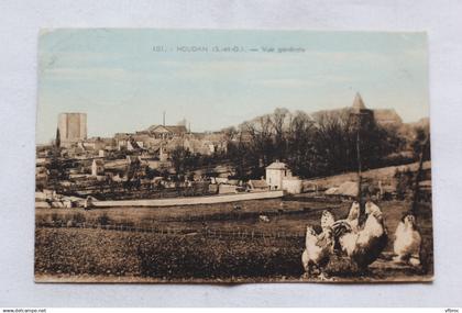 Cpa 1947, Houdan, vue générale, Yvelines 78