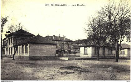 Carte  postale ancienne de HOUILLES - les Ecoles