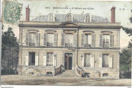 CPA Houilles L'Hôtel-de-Ville