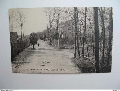 CPA   Houilles  - Rue de l'Union  1922