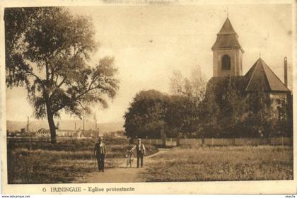 CPA AK HUNINGUE - Église protestante (170784)