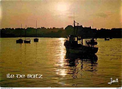 29 - Ile de Batz - Le Port - Coucher de Soleil - Voir Scans Recto Verso