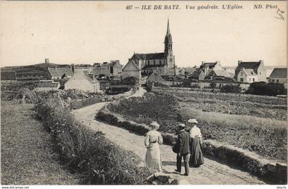 CPA ILE DE BATZ Vue générale (144032)