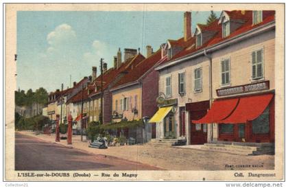 L ISLE SUR LE DOUBS .... RUE DU MAGNY