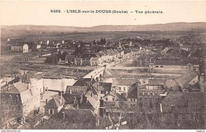 L ISLE SUR LE DOUBS    VUE GENERALE