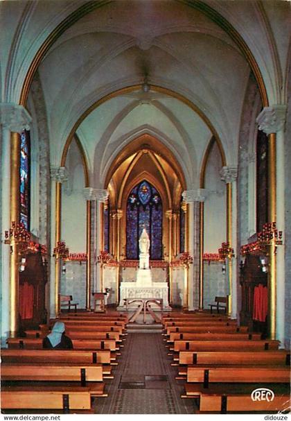 36 - Issoudun - Pèlerinage à Notre-Dame du Sacré Coeur - Chapelle de la Basilique - Flamme Postale de Issoudun - CPM - V