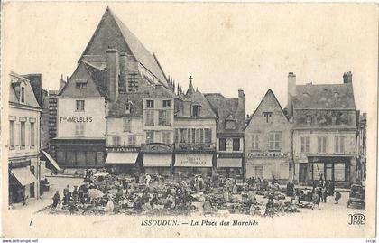 CPA Issoudun La Place des Marchés