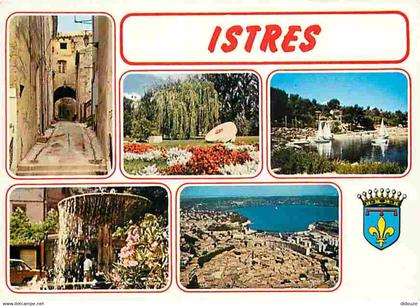 13 - Istres - Multivues - Blasons - CPM - Voir Scans Recto-Verso