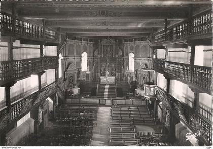 CPSM Itxassou L'Intérieur de l'Eglise