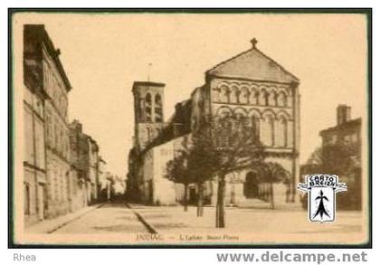 16 Jarnac - JARNAC - L'Eglise Saint-Pierre - sépia