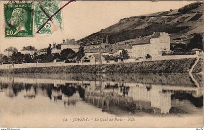 CPA JOIGNY - Le quai de paris (147018)