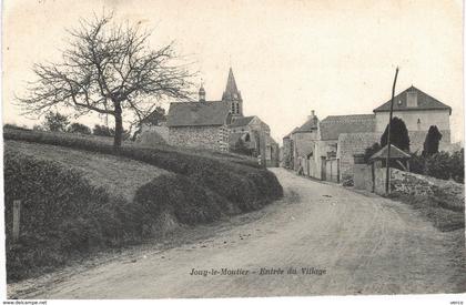 Carte Postale ANCIENNE de   JOUY le MOUTIER - Entrée du village