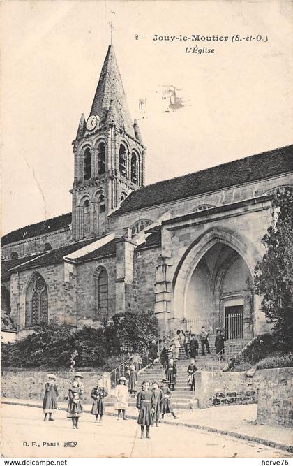 JOUY LE MOUTIER - l'Eglise