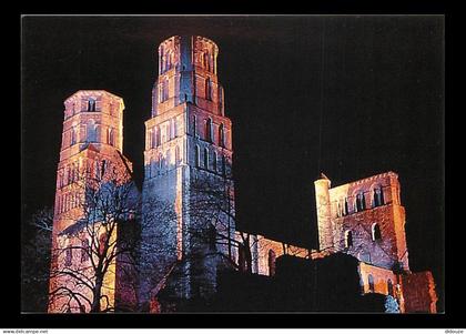 76 - Jumièges - Abbaye de Jumièges - Les nocturrnales - Vue de Nuit - Carte Neuve - CPM - Voir Scans Recto-Verso