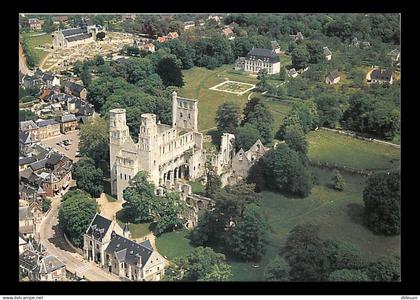 76 - Jumièges - Abbaye de Jumièges - Vue aérienne - Carte Neuve - CPM - Voir Scans Recto-Verso