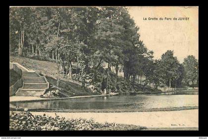 91 - Juvisy-sur-Orge - Grottes du Parc - CPA - Voir Scans Recto-Verso