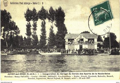 Carte postale ancienne de JUVISY sur ORGE