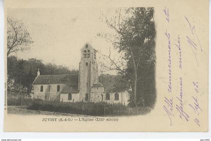 JUVISY SUR ORGE - L'Église ( carte précurseur )