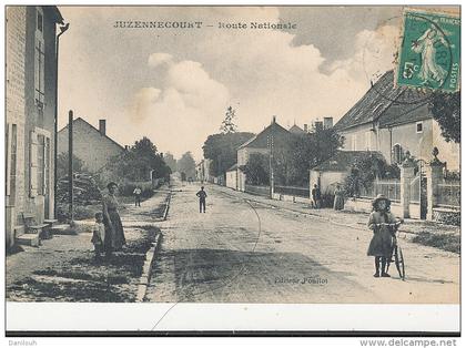 52 // JUZENNECOURT    route nationale