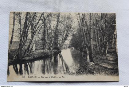 Laigle, l'Aigle, vue sur la rivière, Orne 61