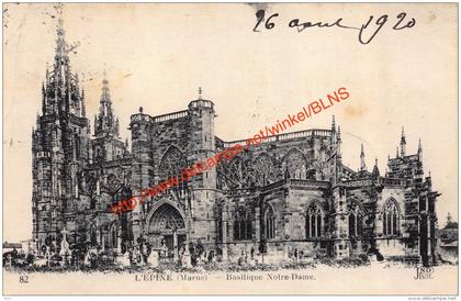 1920 Basilique Notre-Dame - L'Epine