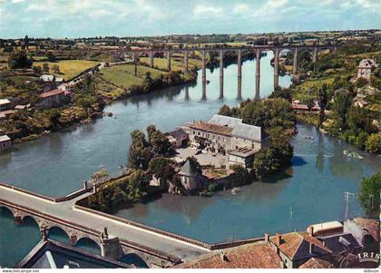 86 - L'Isle-Jourdain - Le Viaduc - CPM - Voir Scans Recto-Verso