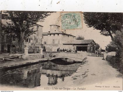 L'ISLE-SUR-SORGUE LE PORTALET