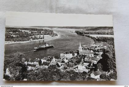 Cpsm, la Bouille, vue générale, Seine Maritime 76