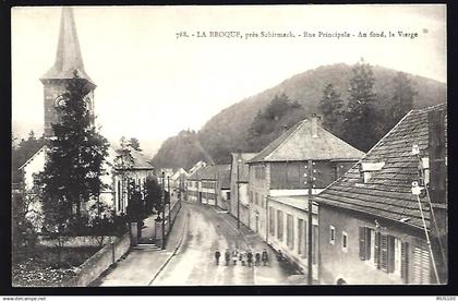 LA BROQUE - RUE PRINCIPALE -