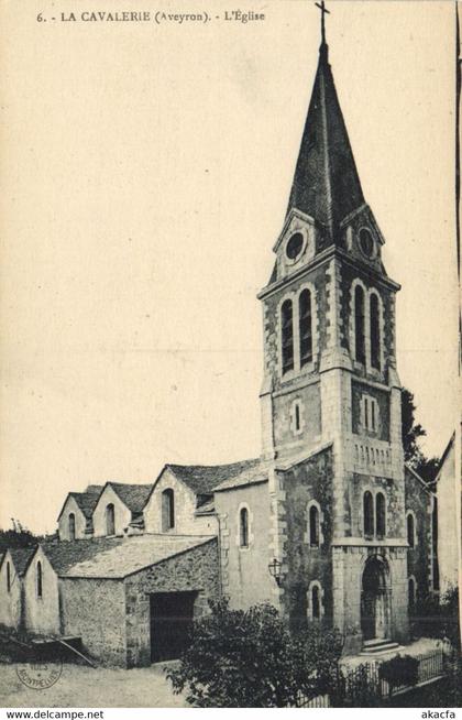 CPA LA CAVALERIE - L'Église (161029)