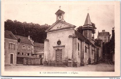 78 LA CELLE SAINT CLOUD - l'église