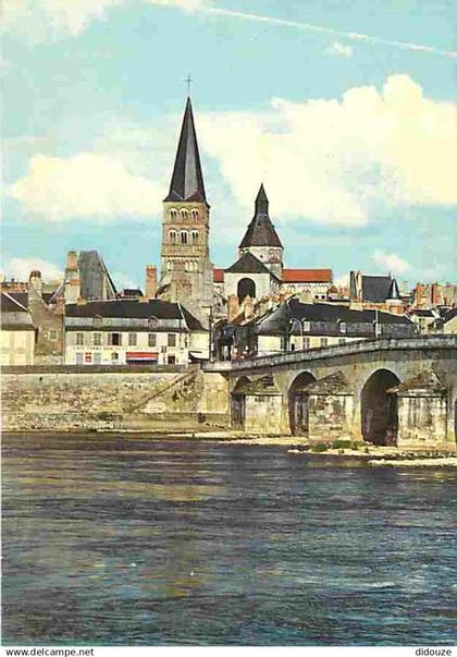 58 - La Charité sur Loire - L'Eglise - Le pont sur la Loire - CPM - Voir Scans Recto-Verso