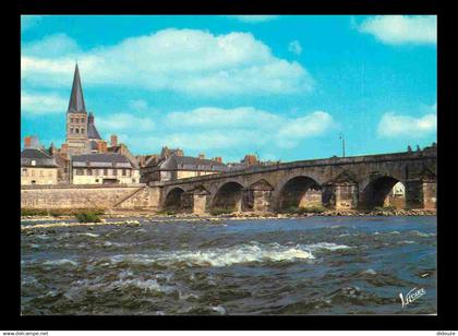 58 - La Charité sur Loire - Le pont de Loire - A gauche la tour Sainte-Croix - CPM - Carte Neuve - Voir Scans Recto-Vers