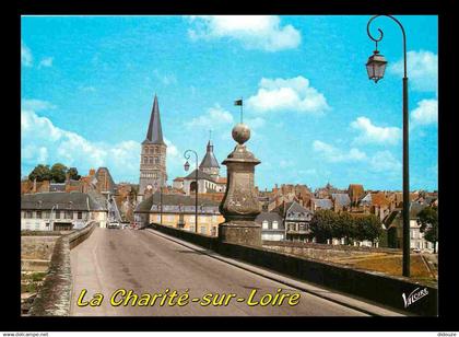 58 - La Charité sur Loire - Le pont sur la Loire et la tour Sainte-Croix - CPM - Carte Neuve - Voir Scans Recto-Verso