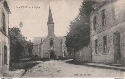 La Chèze (22 - Côtes d'Armor)  L'Eglise