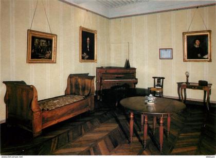 38 - La Cote Saint André - intérieur de la Maison natale d'Hector Berlioz - La chambre natale du grand compositeur - CPM