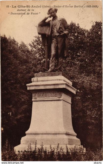 CPA La Cote-Saint-Andre - Statue d'Hector Berlioz FRANCE (961529)