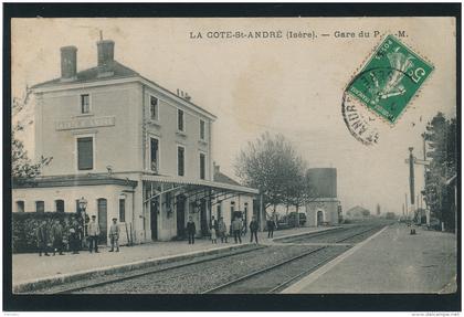 LA COTE SAINT ANDRÉ - Gare du P.L.M.