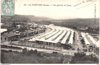 Carte postale ancienne de  LA COURTINE