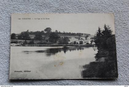 la Courtine, le lac et la gare, Creuse 23