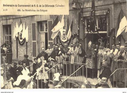 Carte Postale  ancienne de LA DELIVRANDE - Procession de ND de la DELIVRANDE